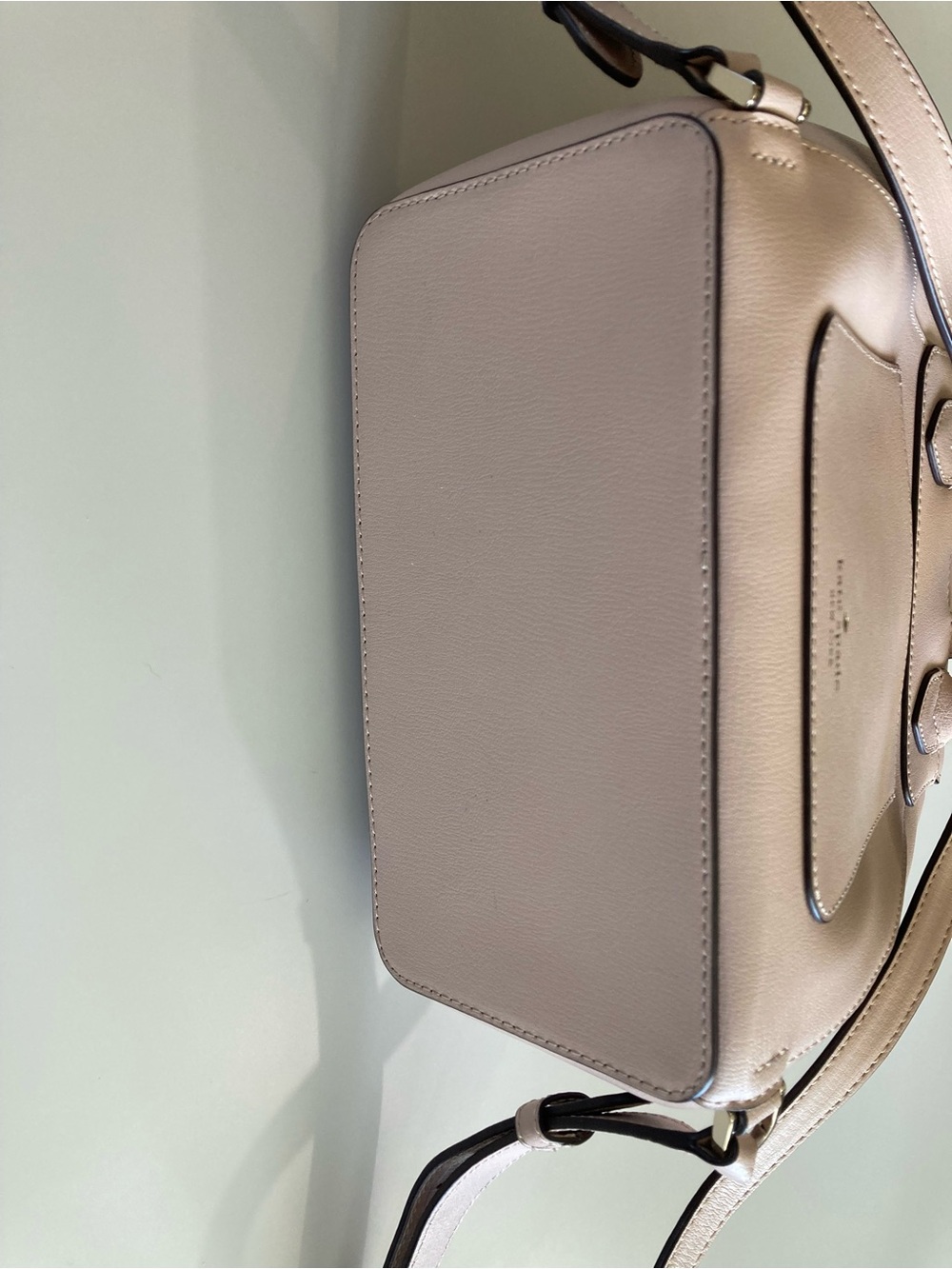 Kate Spade Adel Medium Flap Backpack in Warmbeige Leather - WKRU6412 Authentic - Picture 4 of 10